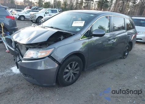 2016 Honda Odyssey Ex-L from USA, damaged, VIN 5FNRL5H60GB042961